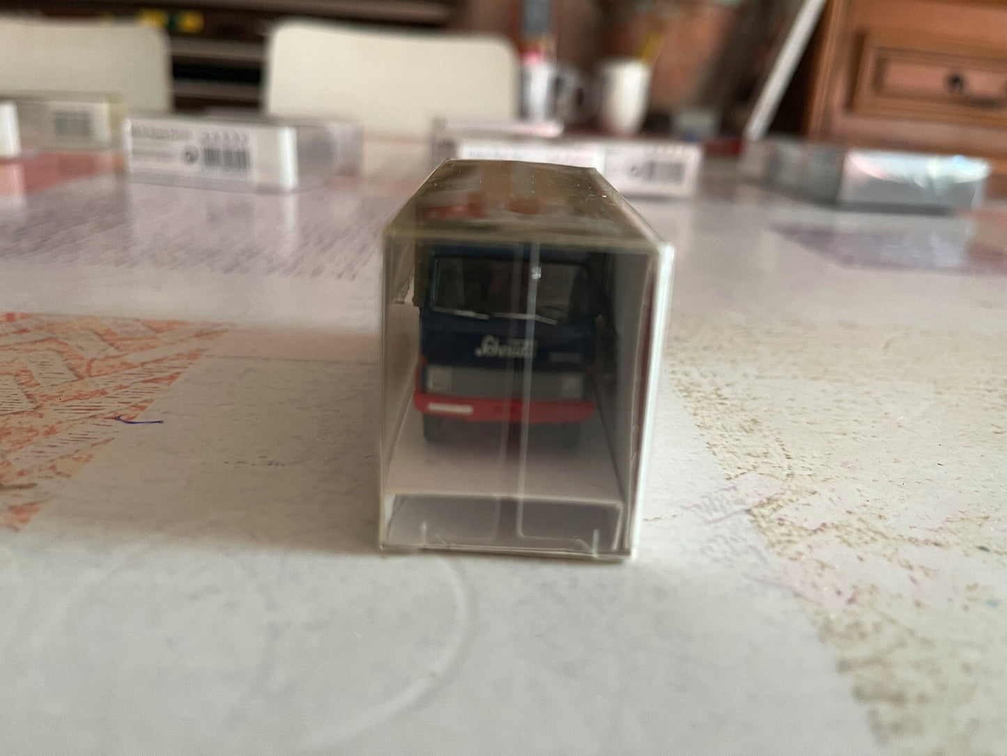 Voiture Miniature Camion Brekina Hanomag F55 1/87 HO