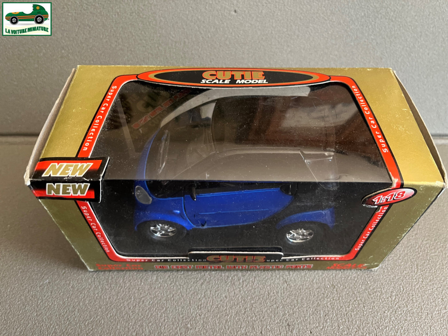 Voiture miniature Smart 1ère Version Cutie au 1/18