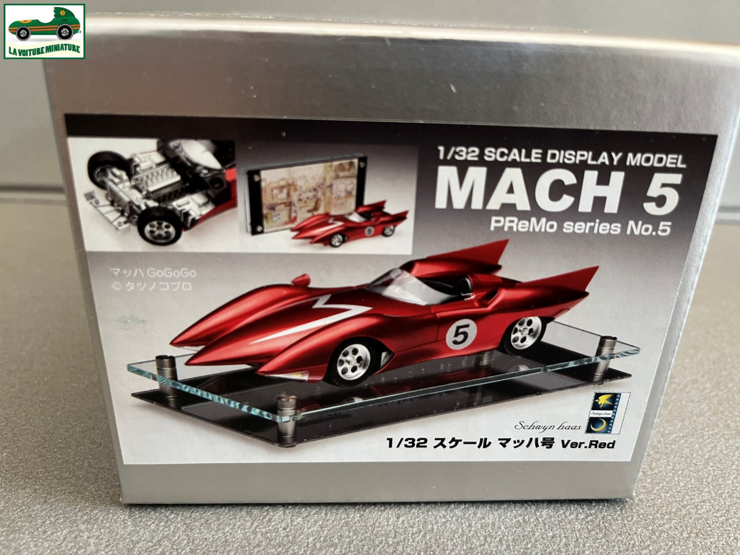 Voiture Miniature Cinema Manga Speed Racer Mach 5 Schwyn Haas Japan 1/32