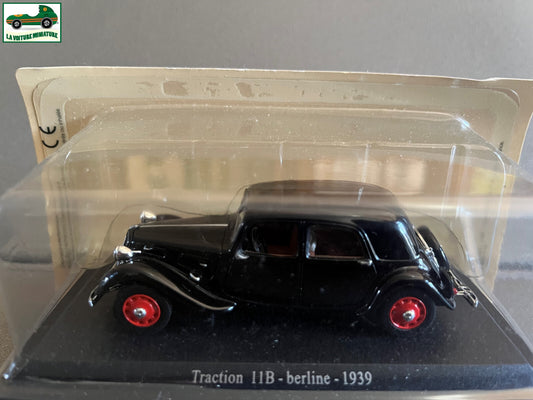 Voiture Miniature Citroen Traction 11B Berline 1939 au 1/43