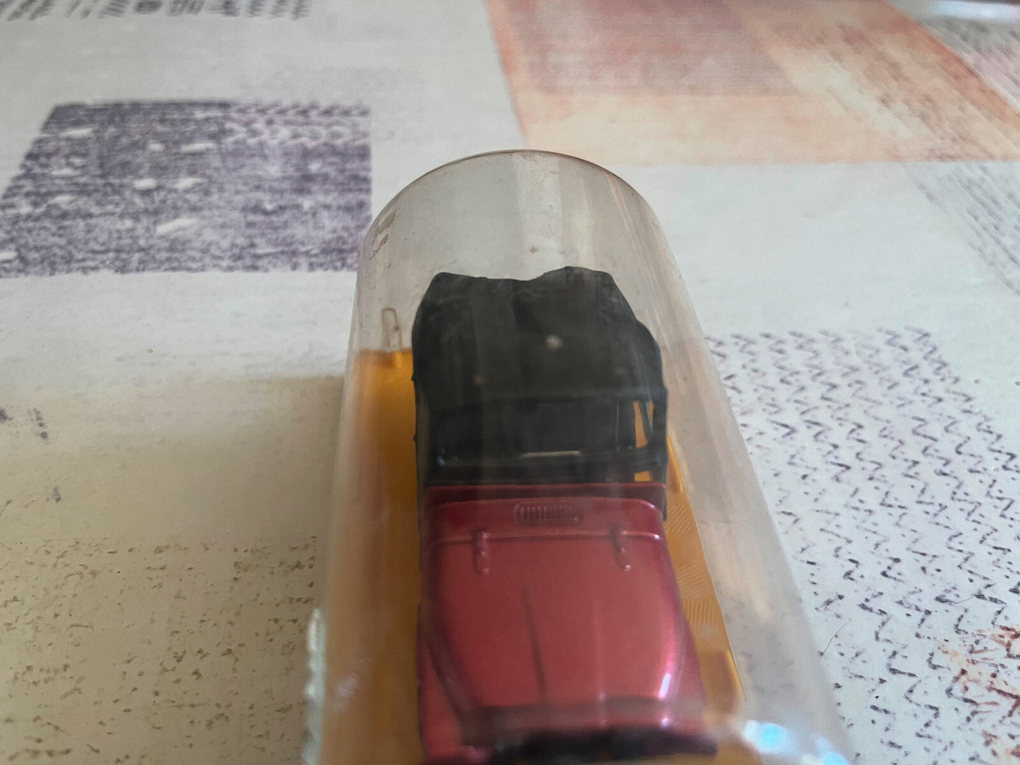 Ancienne Voiture Miniature Jeep Polistil AE.74 Epave