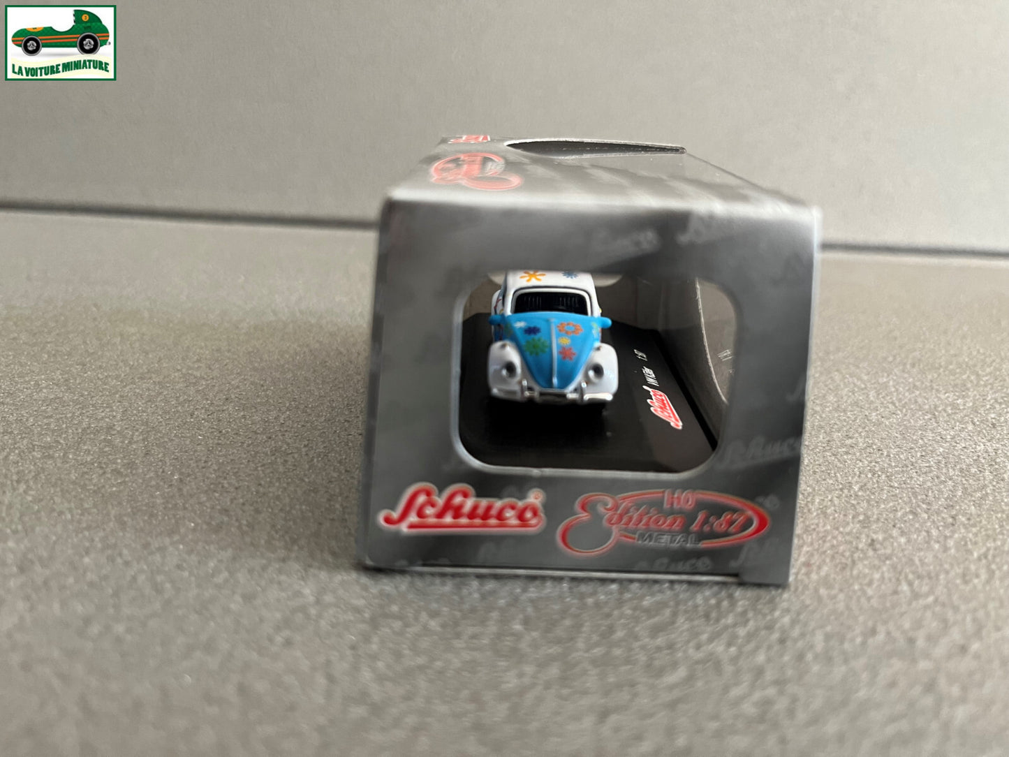 Voiture Miniature Volkswagen VW Kafer Coccinelle Hippies Schuco 1/87 HO