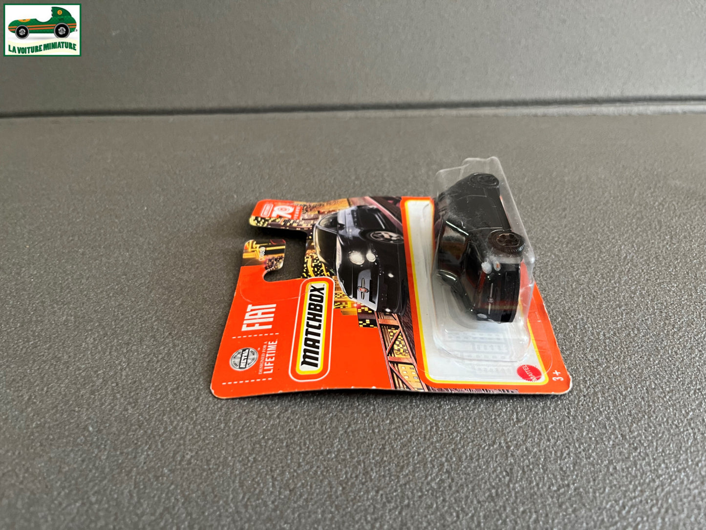 Voiture miniature 2019 Fiat 500 Turbo Matchbox 70 Years 1/64