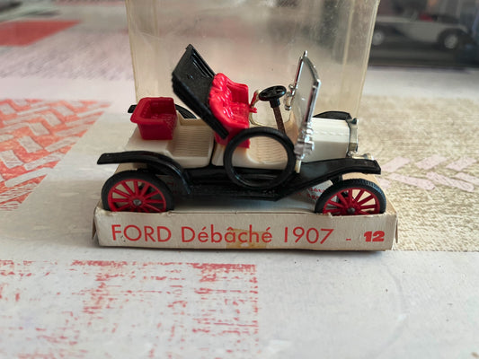Voiture miniature Plastique Ford Débâché 1907 Minialuxe 1/43