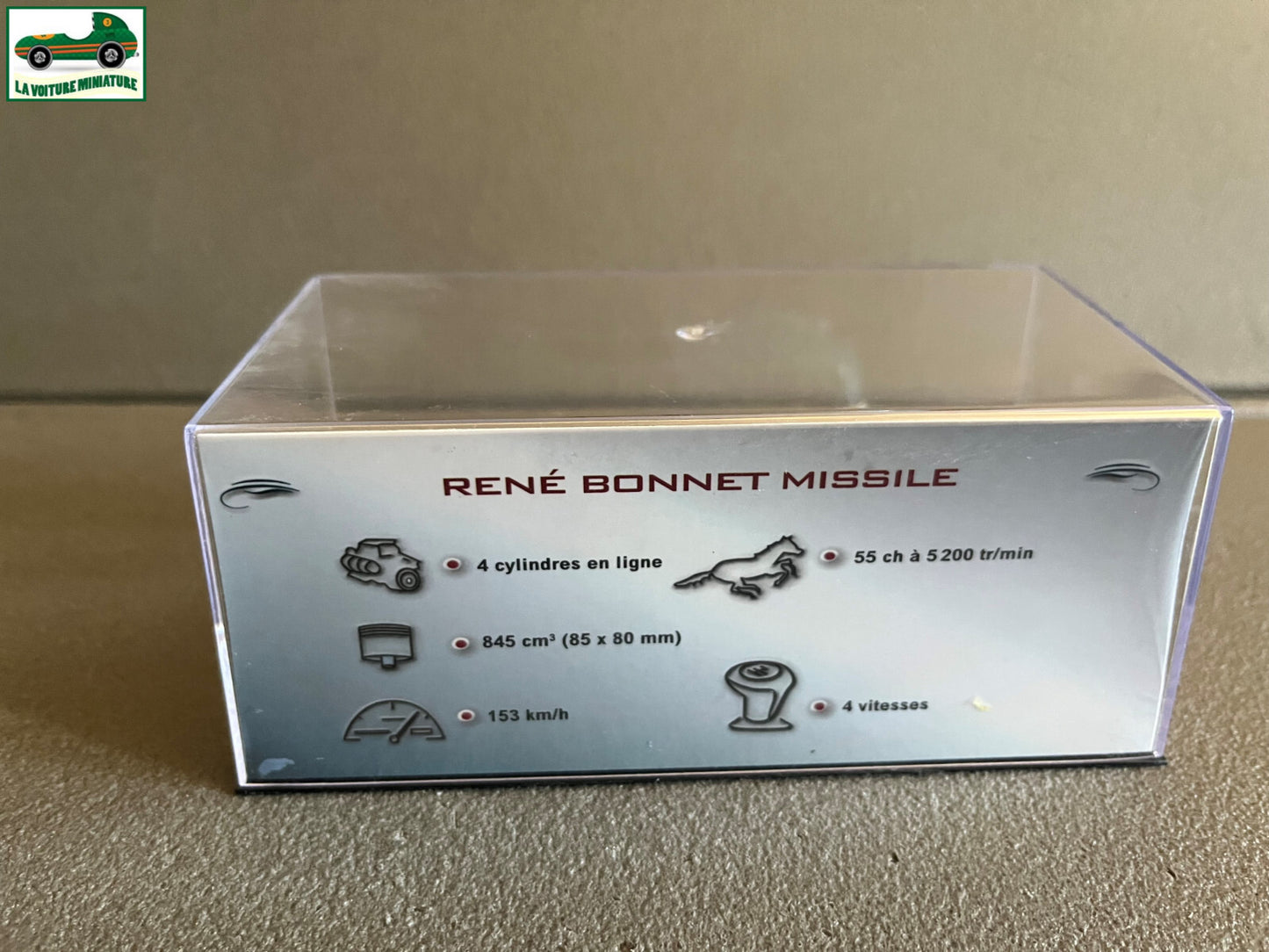Voiture Miniature René Bonnet Missile 1954 au 1/43 Ixo Altaya