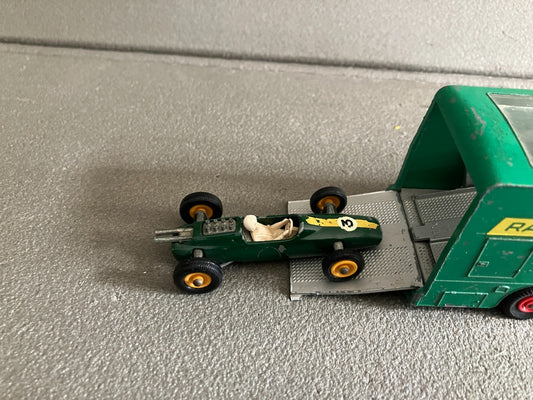 Ancienne Voiture Miniature Camion Racing Car Transporter Lesney K-5