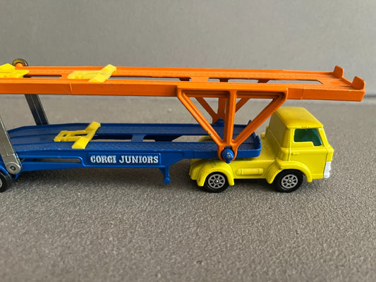 Ancienne Miniature Camion Porte Voiture Ford D Hoynor Corgi Juniors