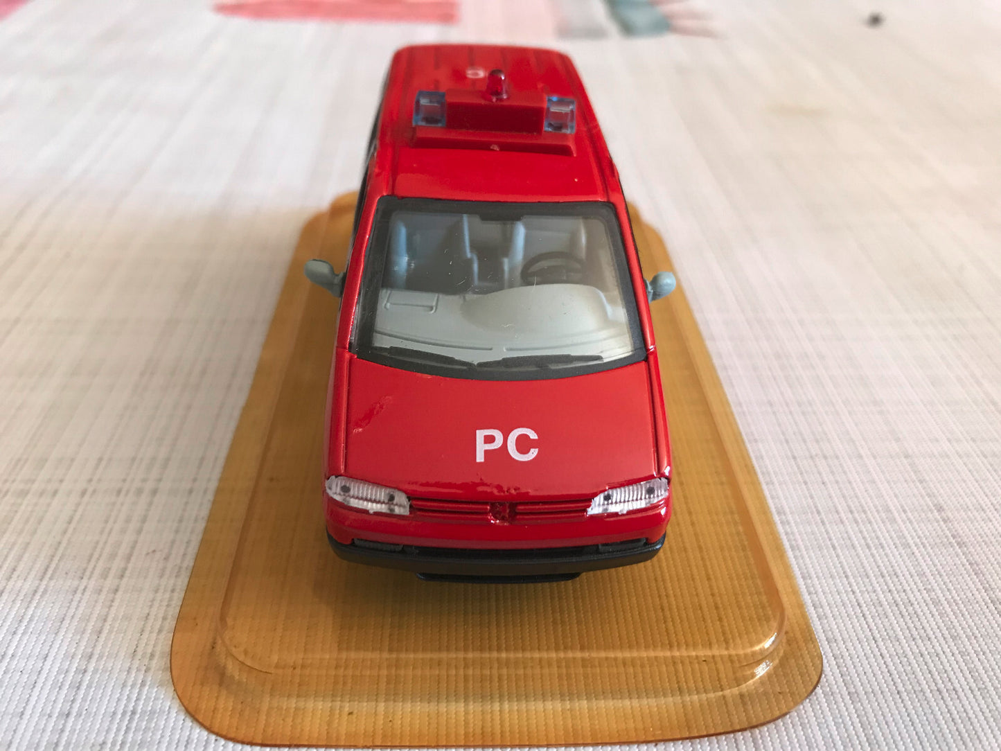 Voiture Miniature Pompiers Peugeot 806 PC Solido au 1/43