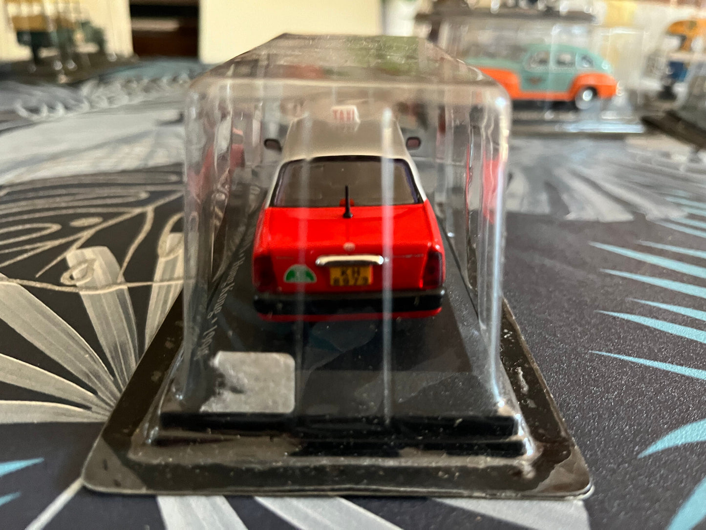 Voiture Miniature Toyota Crown Hong Kong 1998 Taxi Du Monde au 1/43 Altaya