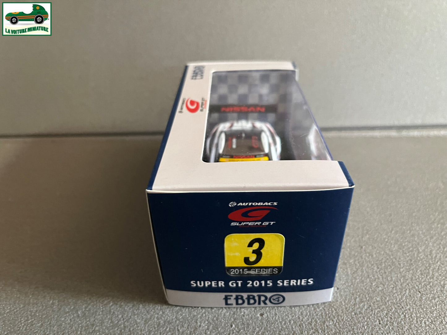 Voiture Miniature B-Max NDDP GT-R Super GT300 2015 Ebbro au 1/43