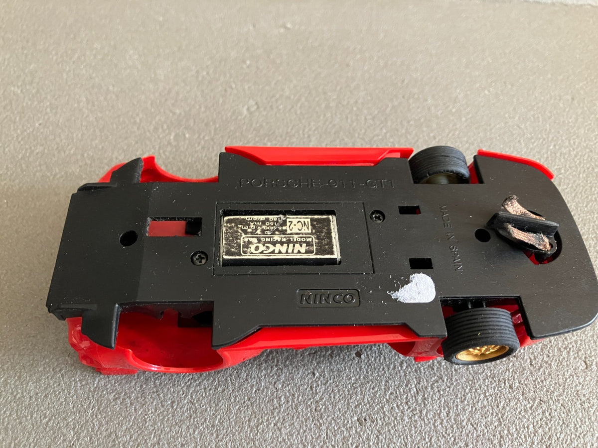 Voiture Miniature Circuit Porsche 911 GT1 Ninco Spain 1/32