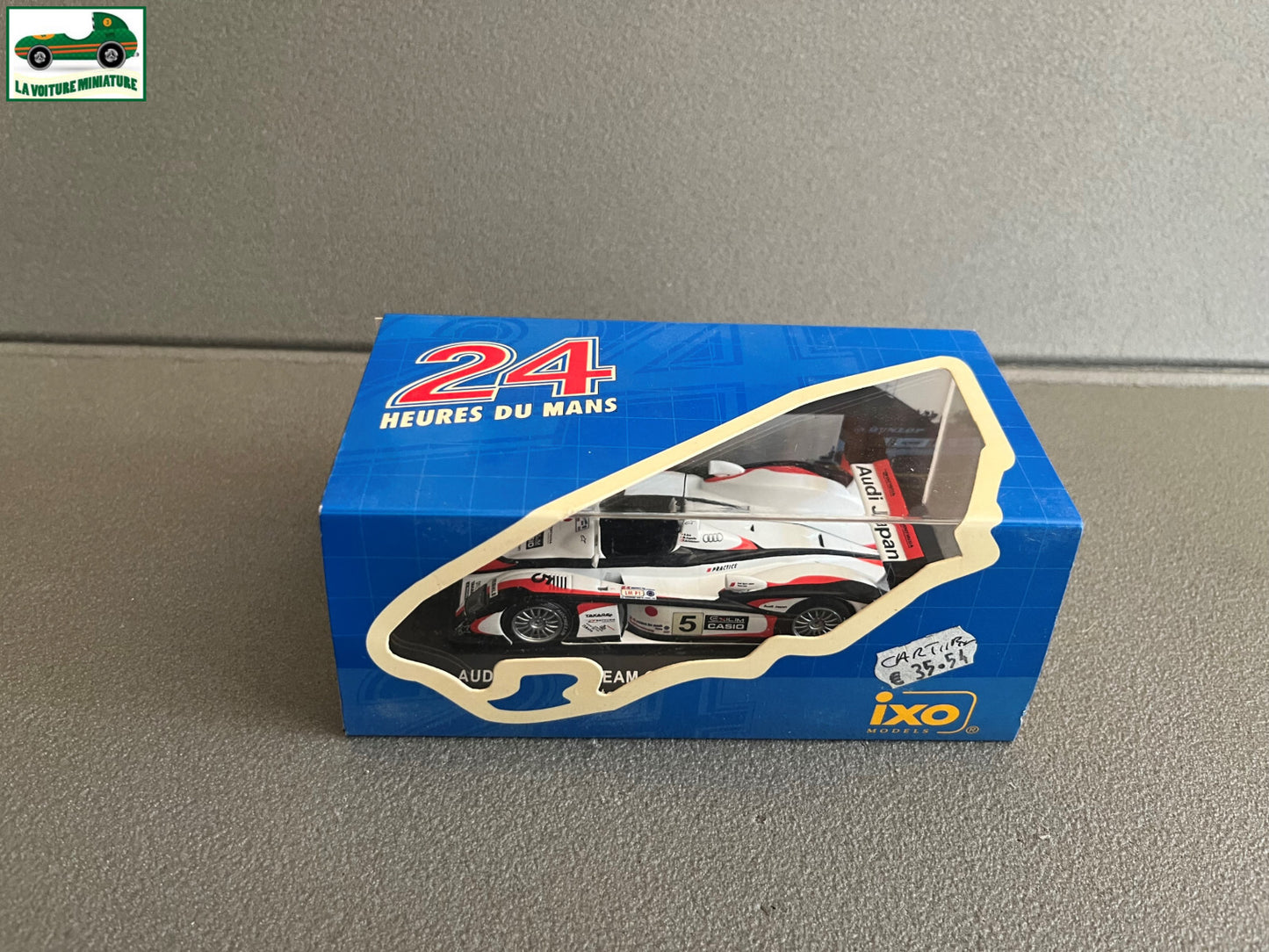 Voiture Miniature Audi R8 Japan Team GOH Winner Le Mans 2004 Ixo au 1/43