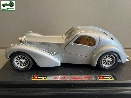 Voiture miniature Bugatti Atlantic 1936 Burago au 1/24