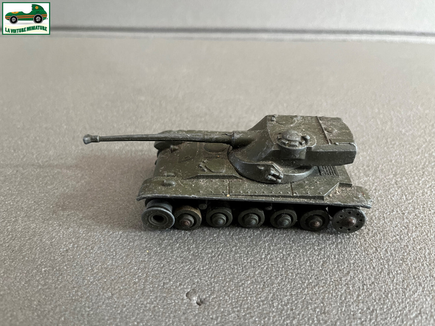 Ancienne Miniature Dinky Toys Armée Tank Char AMX Meccano France Epave