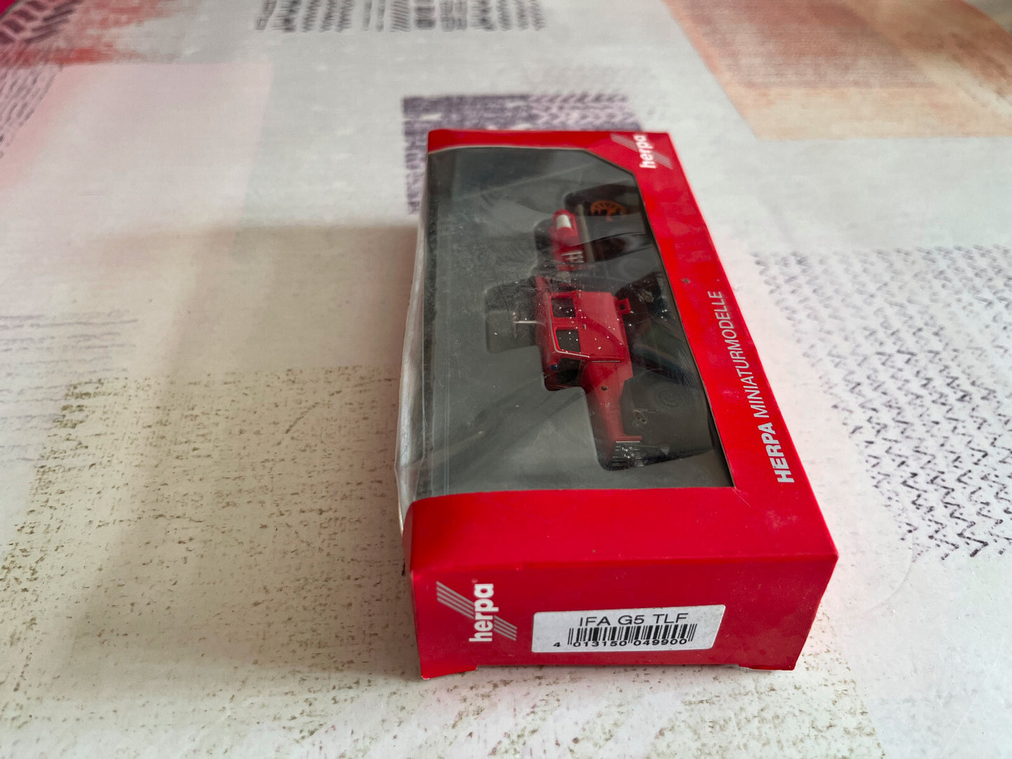Voiture Miniature Camion IFA G5 TLF Herpa 1/87 HO