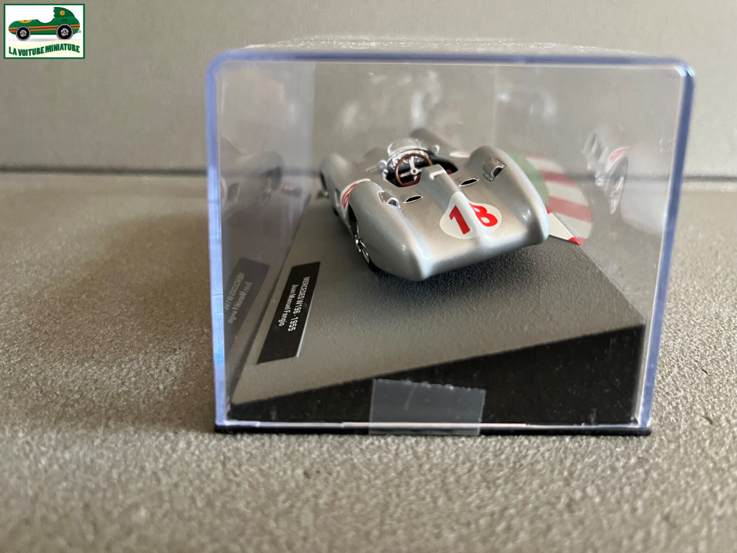 Voiture miniature Formule 1 F1 Mercedes W196 Fangio 1955 au 1/43