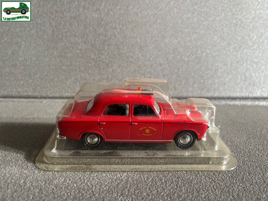 Voiture Miniature Peugeot 403 Pompiers Solido Hachette 1/43