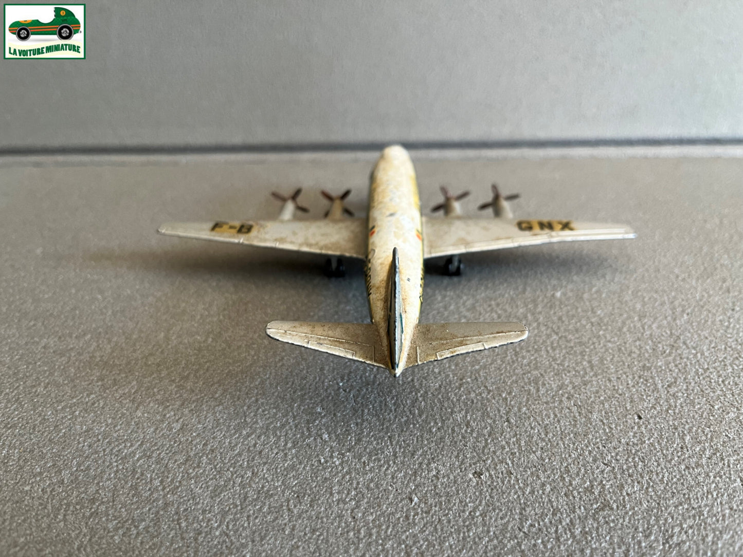Ancienne Miniature Dinky Toys Avion Vickers Viscount 60E Meccano France Epave