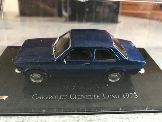 Voiture Miniature Américaine Chevrolet Chevette Luxo 1973 Ixo Salvat 1/43