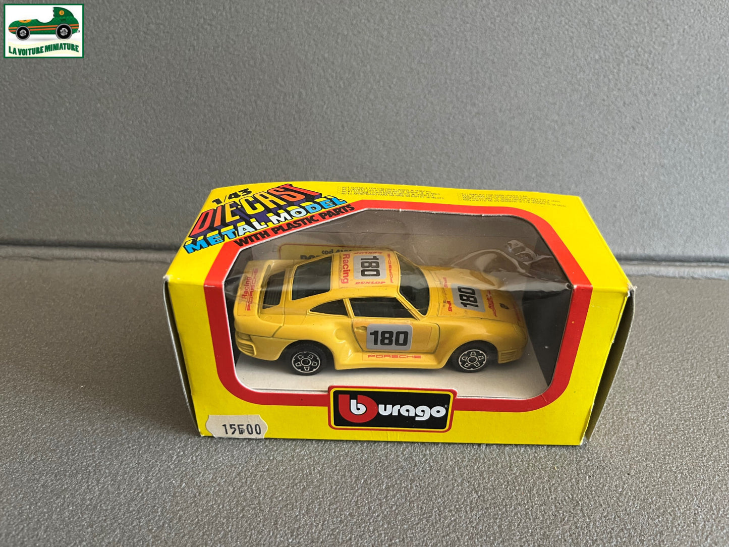 Voiture miniature Porsche 959 Rally cod. 4126 Burago au 1/43