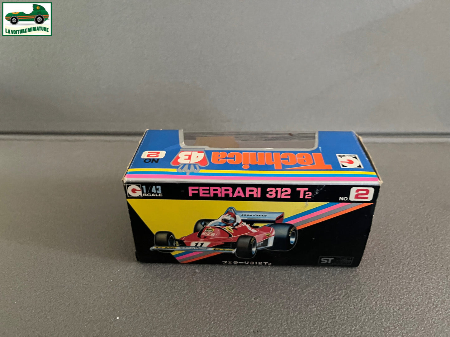 Voiture Miniature Formule 1 F1 Ferrari 312 T2 Lauda Technica Japan au 1/43