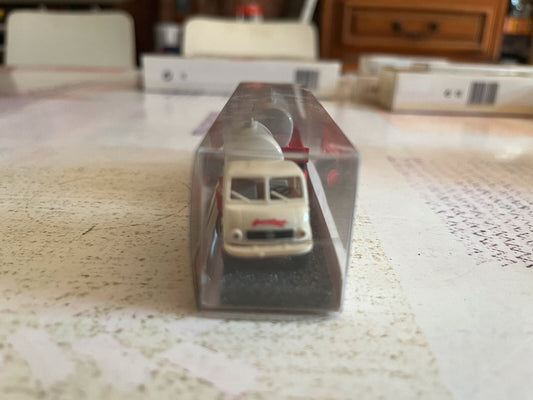 Voiture Miniature Camion Mercedes Citerne Remorque Doornkaat Brekina 1/87 HO