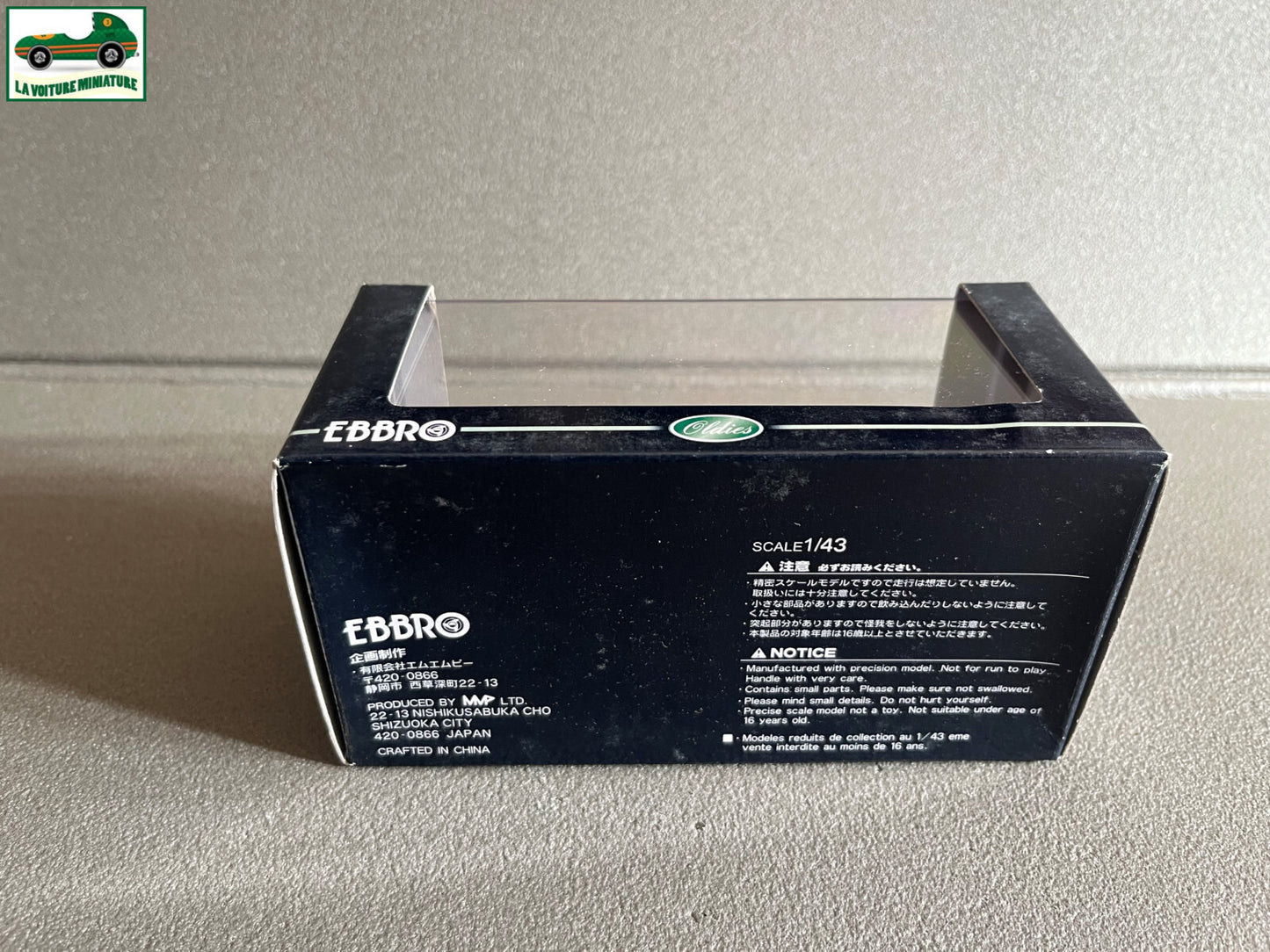 Voiture Miniature Toyota Sprinter Trueno AE 86 1983 Ebbro 1/43