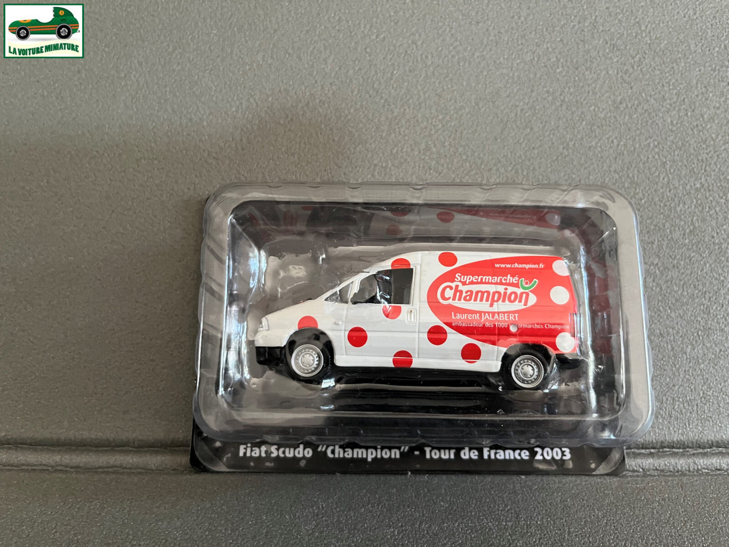 Voiture Miniature Fiat Scudo Champion 2003 Tour de France Norev au 1/43