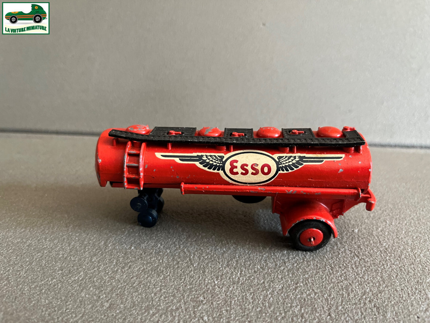 Ancienne Miniature Remorque Citerne Esso Crescent Toys Scammell Tanker Epave