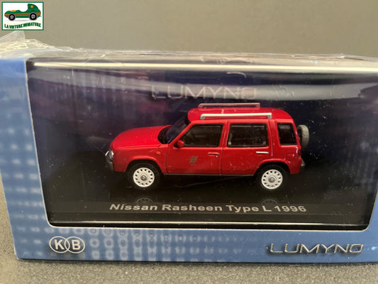 Voiture Miniature Nissan Rasheen Type L 1996 KB Lumino Japan Norev 1/43