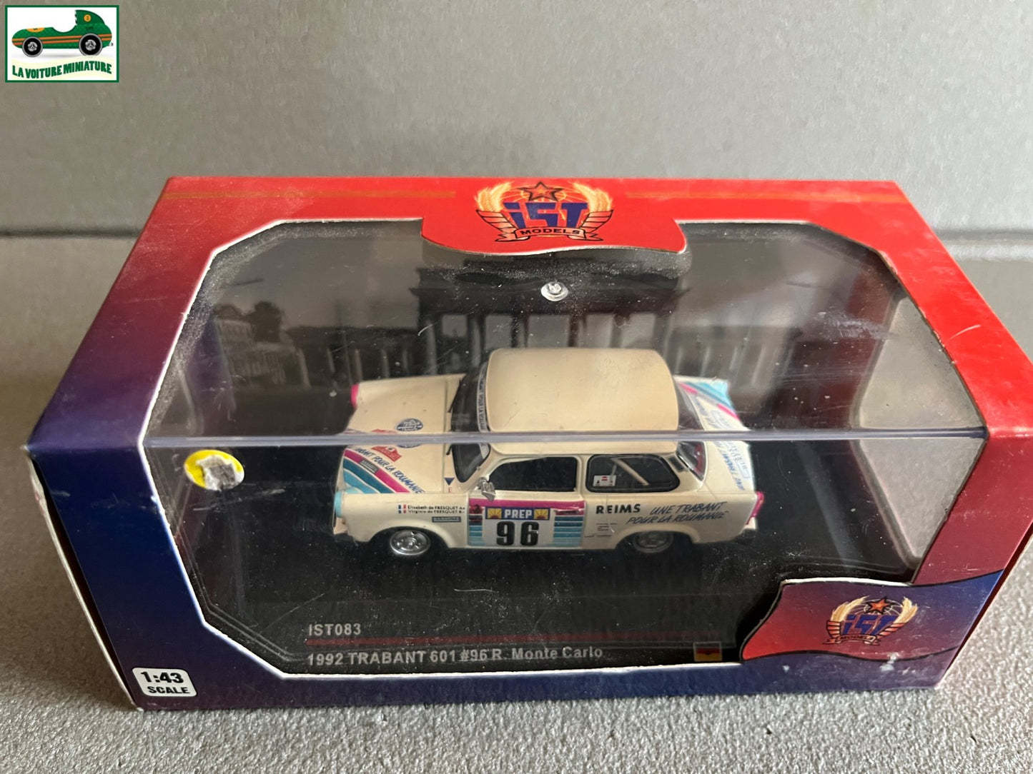 Voiture Miniature 1992 Trabant Rallye Monte Carlo IST au 1/43