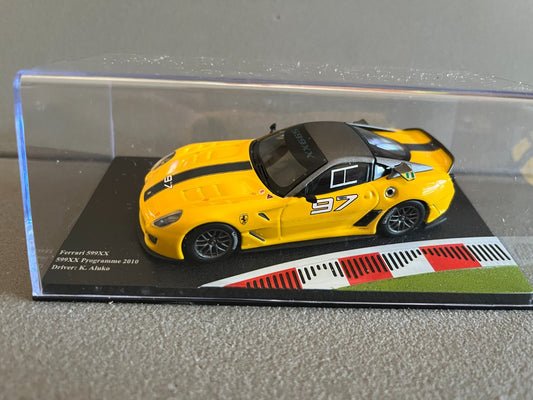 Voiture miniature Collection Ferrari 599XX Programme 2010 au 1/43