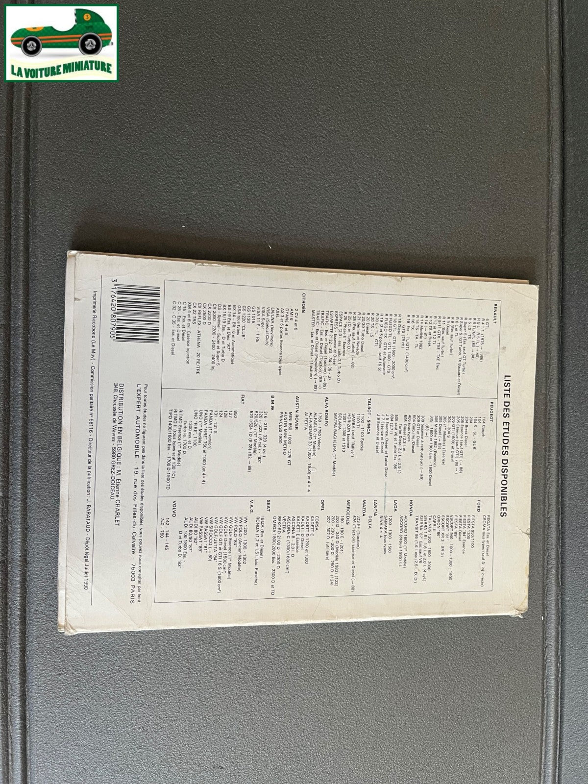 Livre Revue Technique Automobile Opel Vectra