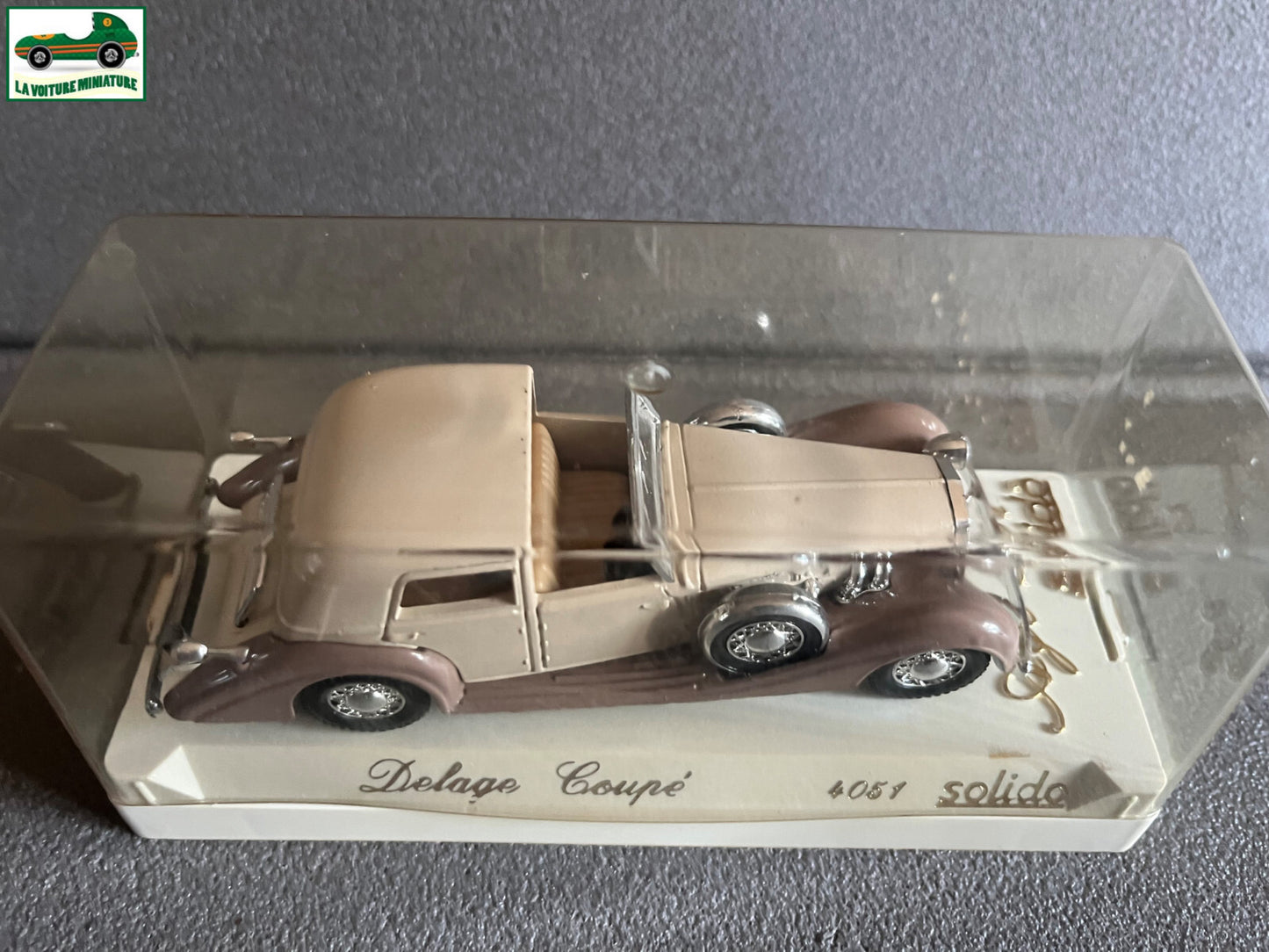 Voiture Miniature Delage Coupé 4051 Solido au 1/43