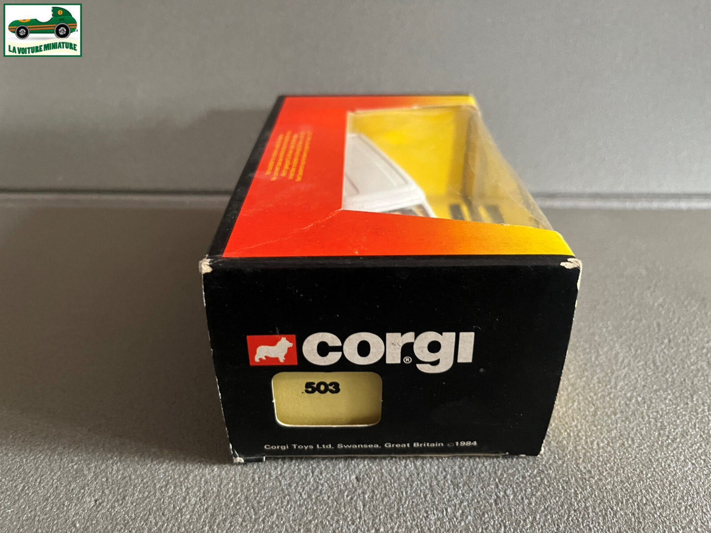 Ancienne Miniature Voiture Corgi Toys 503 Ford Escort Van 1983 12cm 1/36