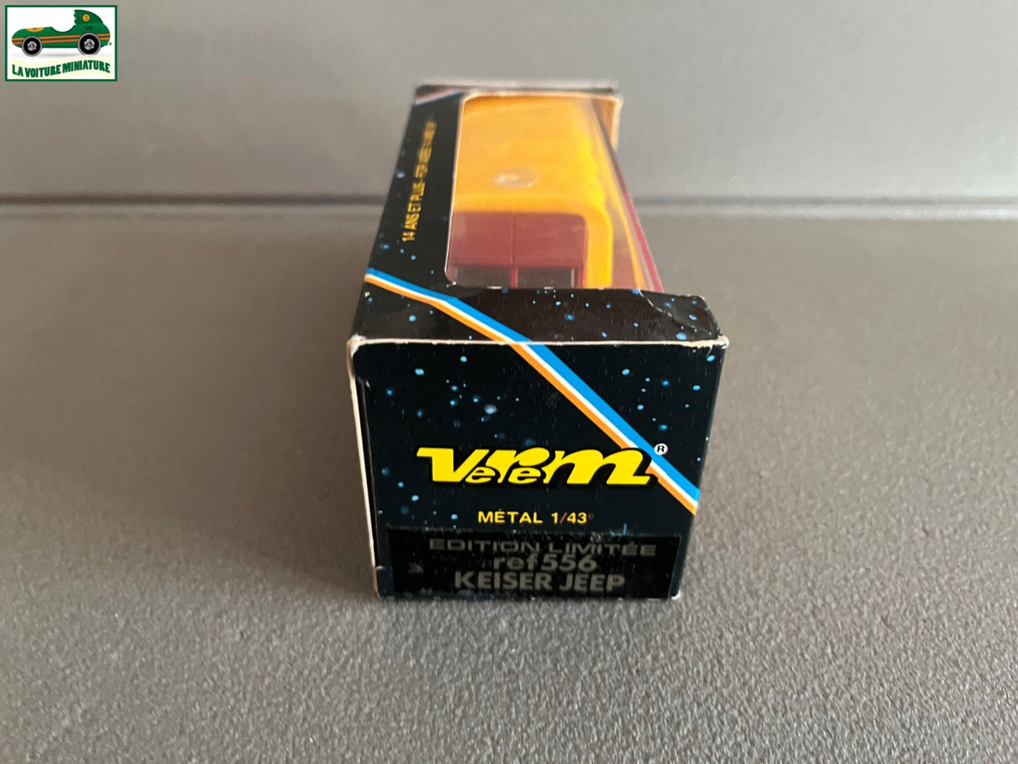 Voiture Miniature Keiser Jeep 556 Cirque Pinder Verem au 1/43