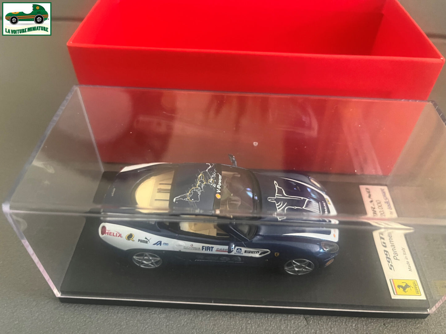 Voiture miniature Ferrari 599 Panamerican 20000 LookSmart 1/43
