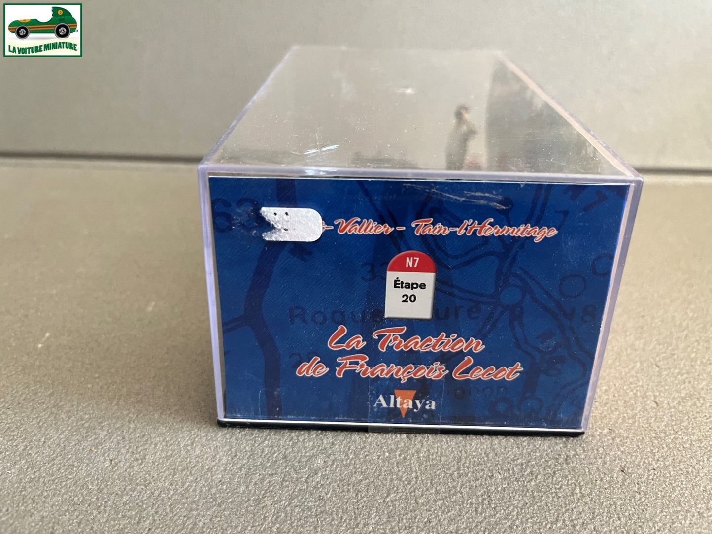 Voiture Miniature Citroen Traction 7 Etape 20 La Route Bleue RN7 1/43