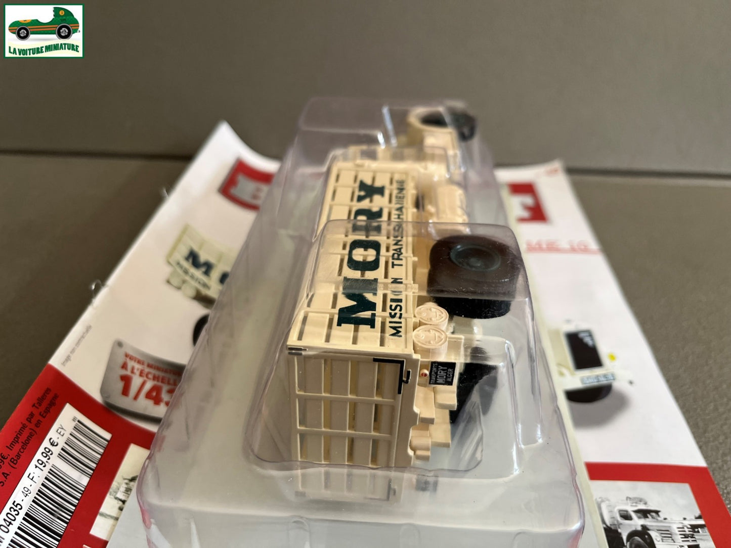 Voiture miniature Camion Berliet GDME 10 Mory Hachette 1/43