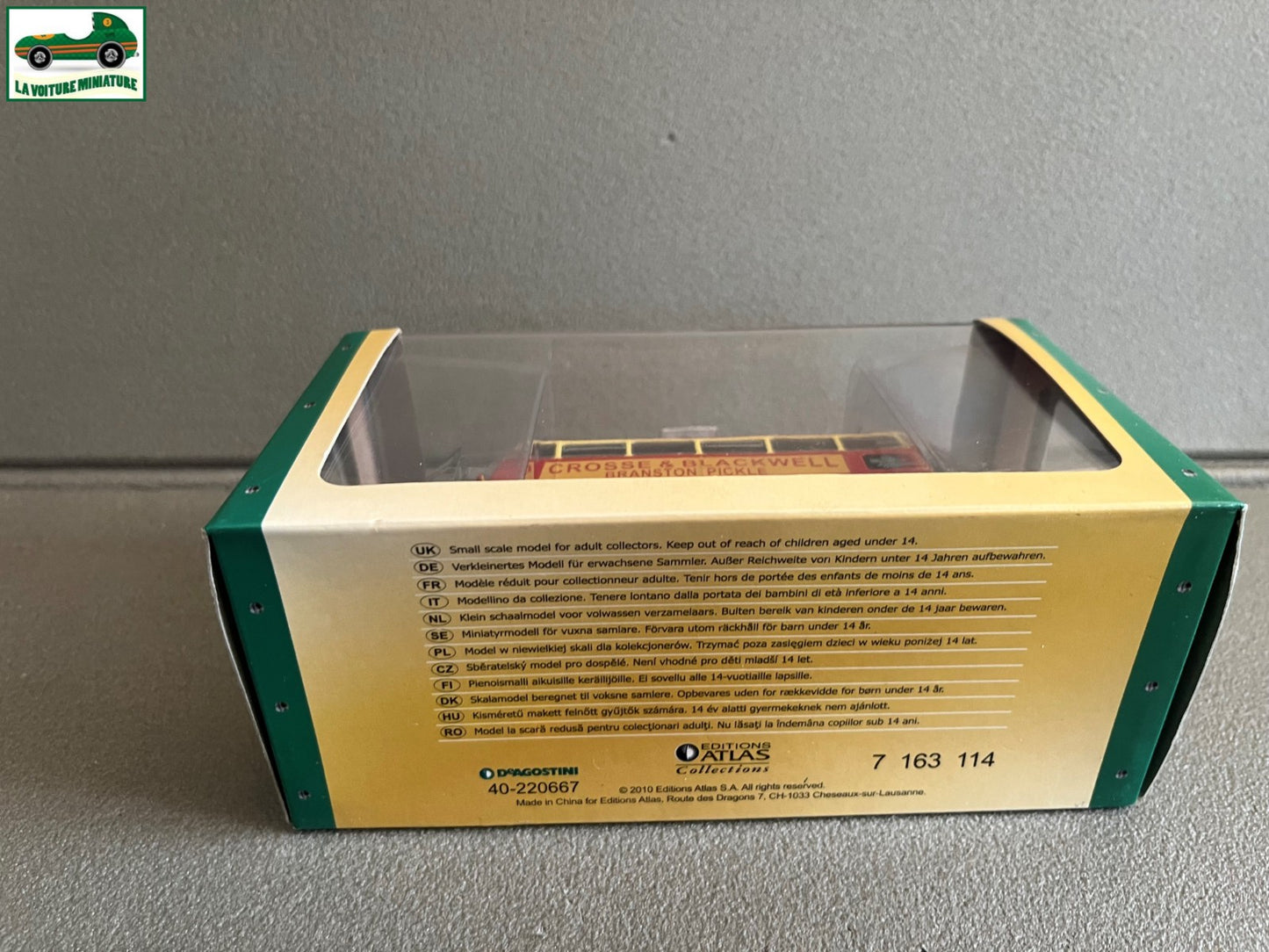 Voiture miniature Leyland RTW 1957 Autocar Autobus Bus Collection Atlas 1/72