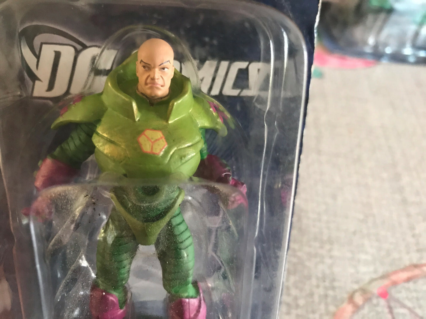 Figurine Super Hero Collection DC Comics Lex Luthor Eaglemoss 9cm environ 2011