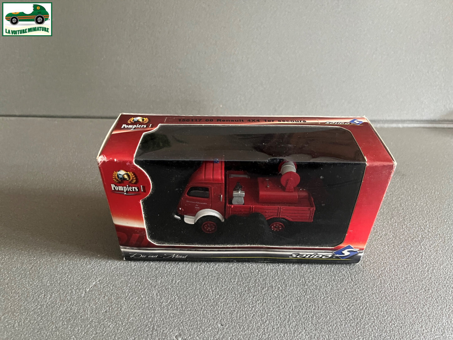 Voiture Miniature Camion 150117 Renault 4x4 1er Secours Pompiers Solido au 1/50