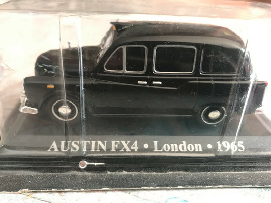 Voiture Miniature Austin FX4 London 1965 Taxi Du Monde au 1/43 Altaya