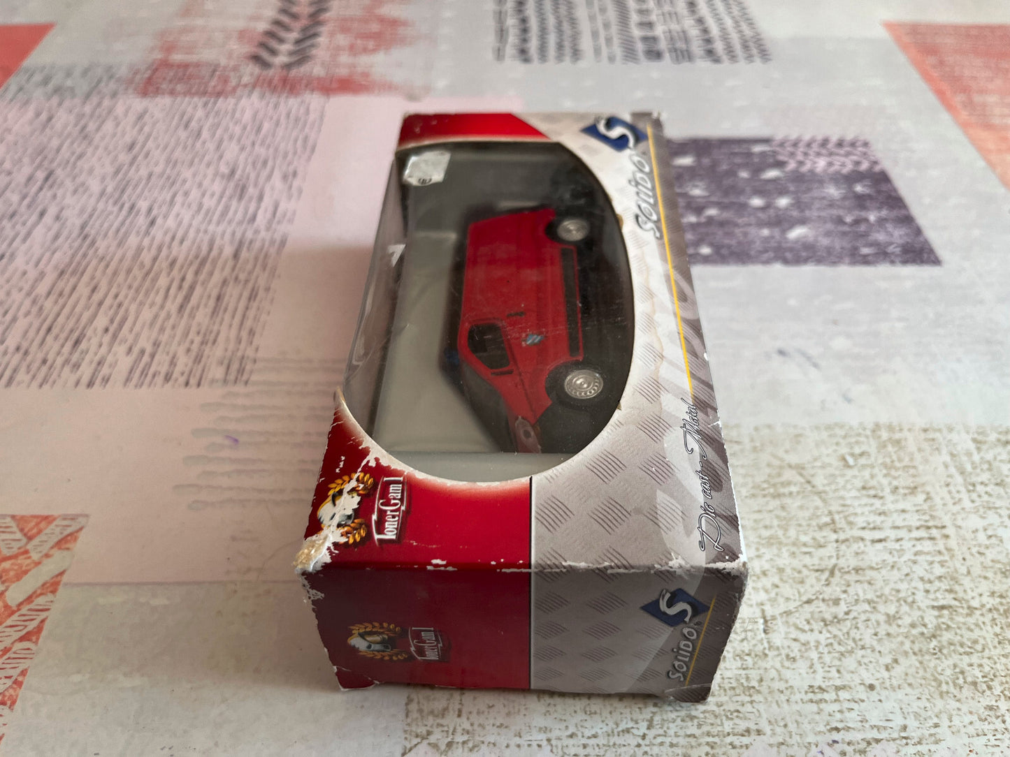 Voiture Miniature Pompiers Camion Renault Trafic 2179 Solido TonerGam 1/50