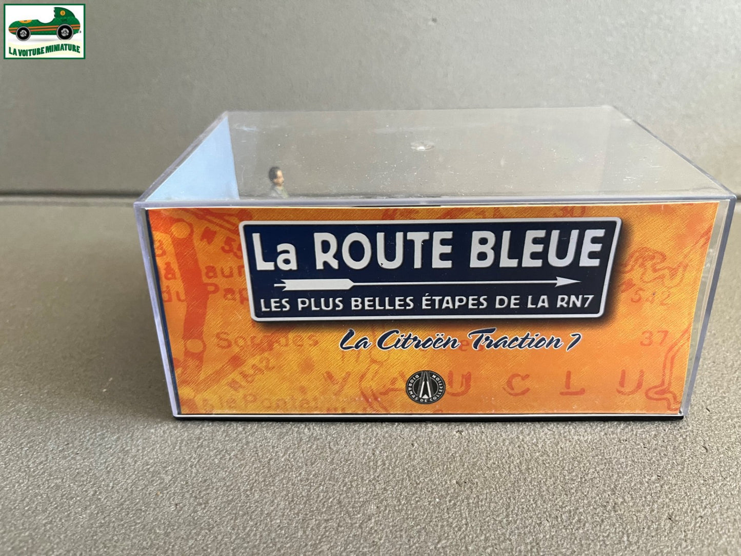 Voiture Miniature Citroen Traction 7 Etape 20 La Route Bleue RN7 1/43
