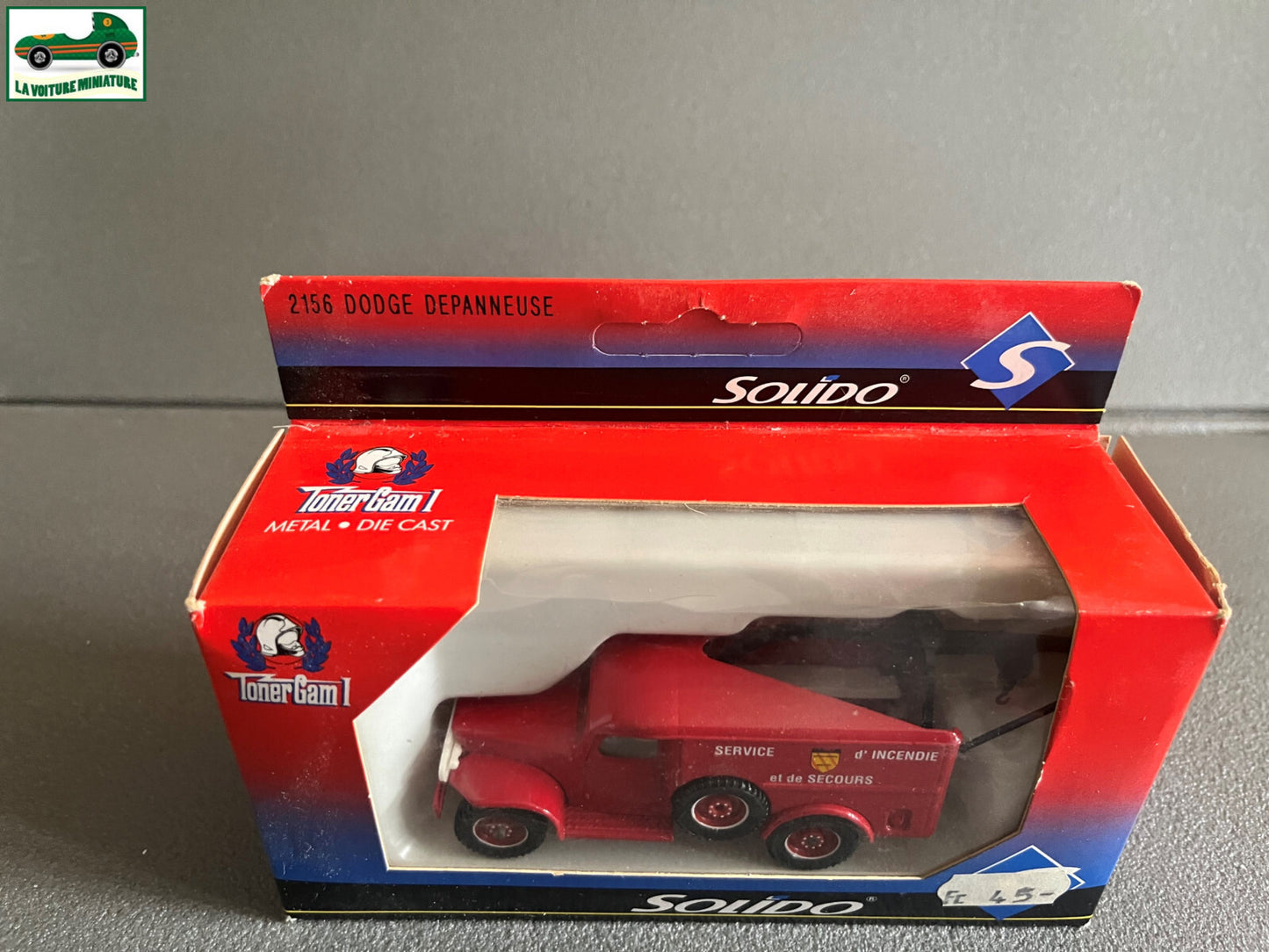 Voiture Miniature Camion 2156 Dodge Depanneuse Pompiers Solido au 1/50