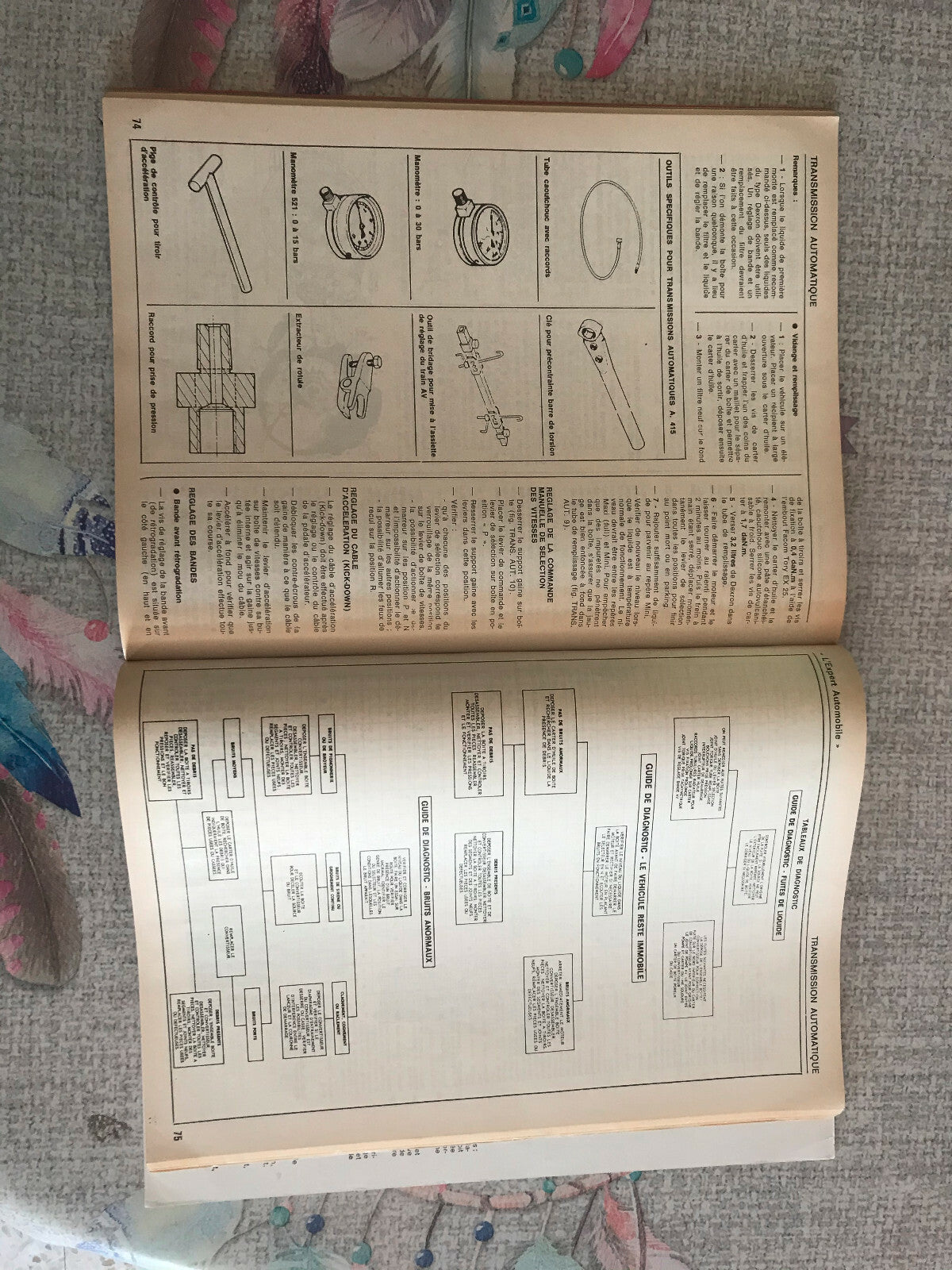 Livre Revue Technique Automobile Talbot Solara
