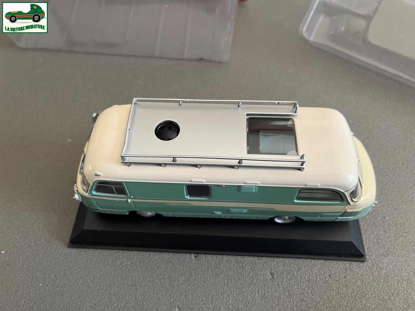 Voiture miniature Passion Camping Car Mikafa Reisemobil 1959 au 1/43