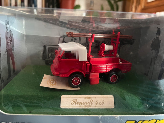 Voiture Miniature Camion Pompiers Renault 4x4 Verem France au 1/50
