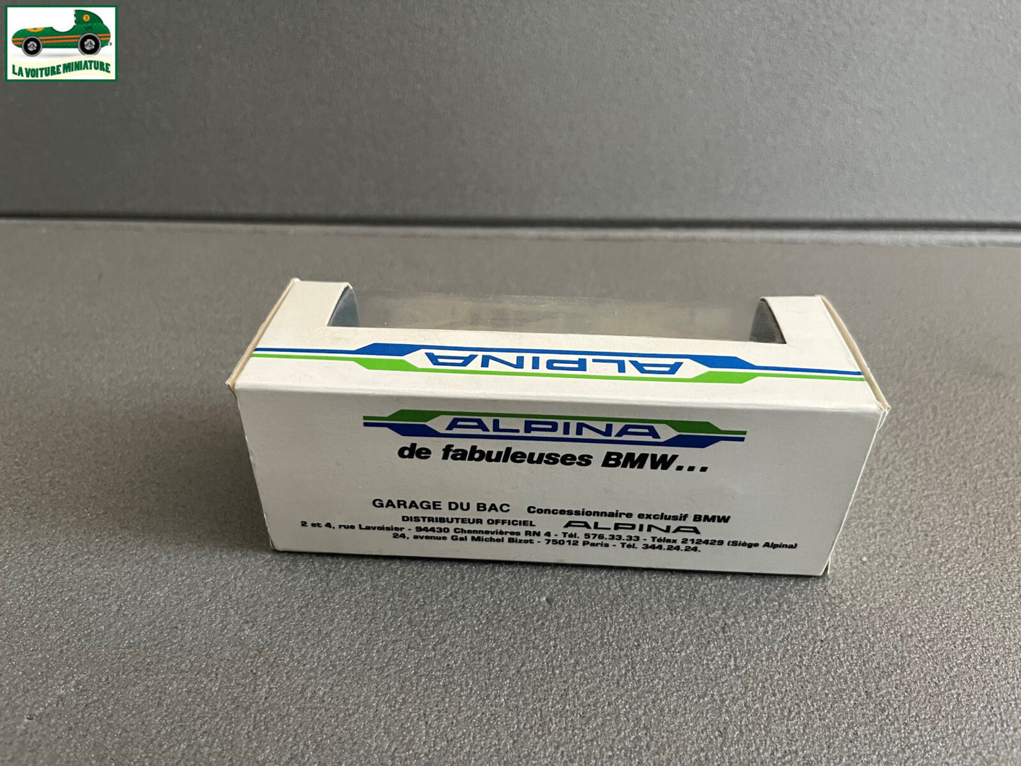 Voiture miniature Kit BMW M1 Garage du Bac Rallye du Var Record Solido 1/43